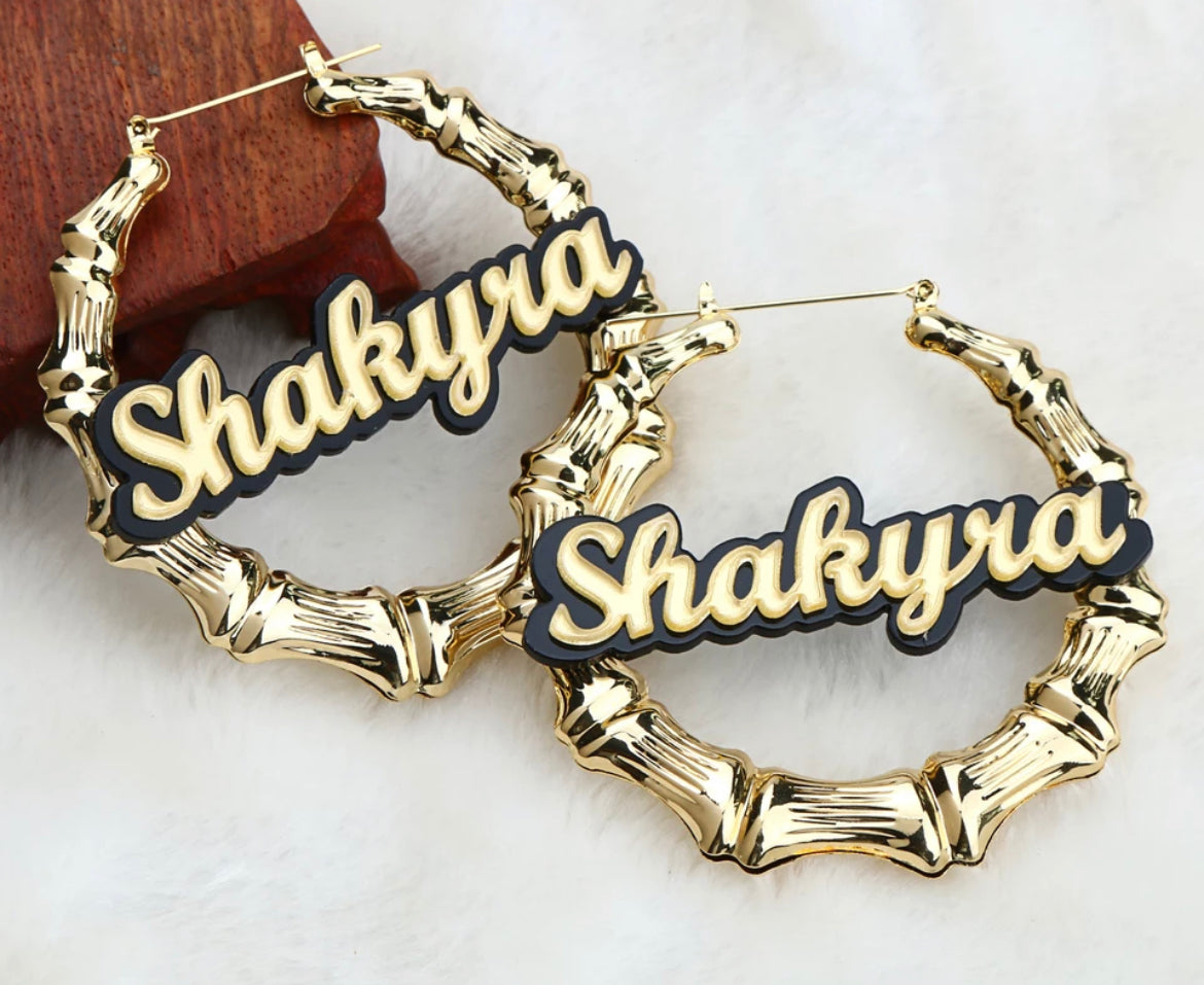 Custom earrings acrylic