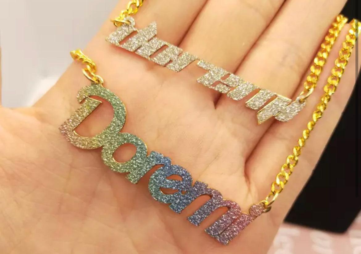 Color custom matching  necklace